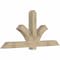 Ekena Millwork Redmond Rough Sawn Timber Gable Bracket, Douglas Fir, 84"W x 38"H x 6"D x 6"F, 11/12 Pitch GBW084X38X0606RED00RDF - alternate 4